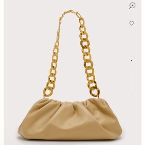 NWT Cult Gaia Dulce Shoulder Bag with Gold Chain